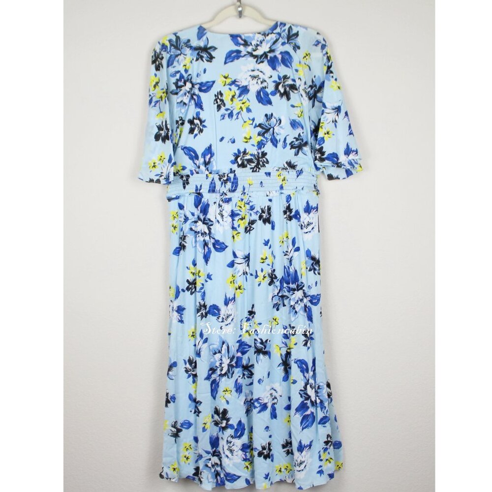 NWT Diane von Furstenberg Flutter Sleeve Dress, Small, Medium, Large - Picture 5 of 11